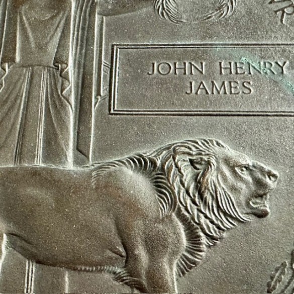 Armoury Antique and Militaria Death Plaque